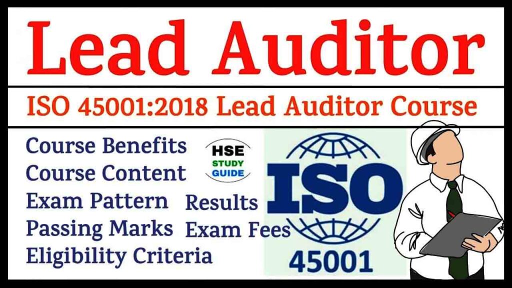 ISO 45001 Lead Auditor Course Fee